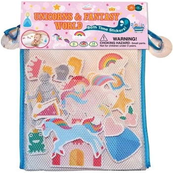 Kensho Buddy & Barney: Залепи плочки! , играчка за вана - Еднорози и принцеси (BB050)