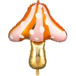 PartyDeco Балон от фолио - Мухоморка 66x75cm