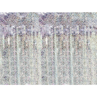 Party záves strieborný 90 x 250cm