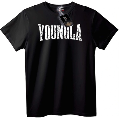 NOONEBRAND Тениска YOUNGLA - 2XL, Black