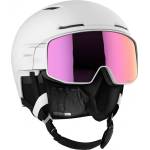 Salomon Ски каска Salomon Driver Prime Sigma Plus Ski helmet - White / Silver Pink - размер S 53-56 cm (418-0751-0211)
