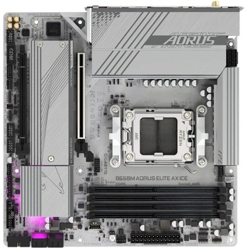 Image 1 of GIGABYTE B650M AORUS ELITE AX ICE