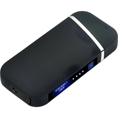 HARAHU Elektrický s USB nabíjaním LI-25731 Čierna/Matná