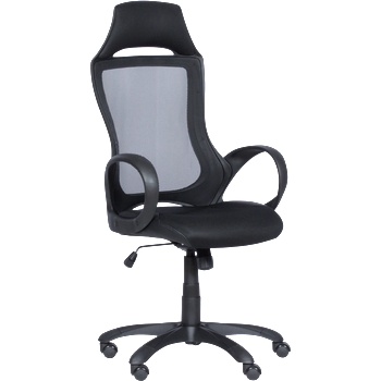 Президентски офис стол Carmen 7578 - черен (3520402)