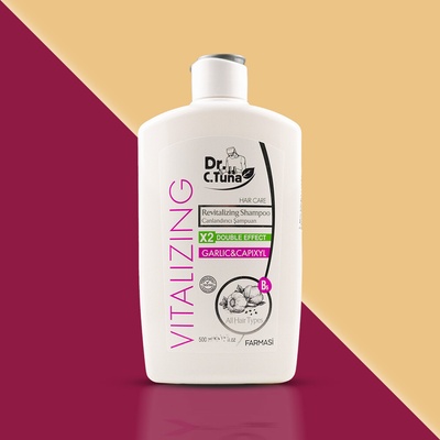 Farmasi Regenerační šampon na vlasy s česnekem a capixylom 500 ml – Zboží Mobilmania