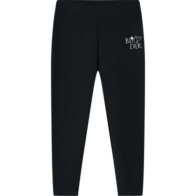 Wolf & Wolfie Dívčí zateplené legíny černá – Zboží Dáma