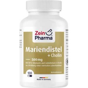 Zein Pharma Milk Thistle + Choline [100 капсули]