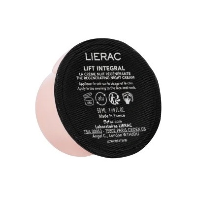 LIERAC Lift Integral стягащ нощен крем The Regeneratig Night Cream Refill 50 ml