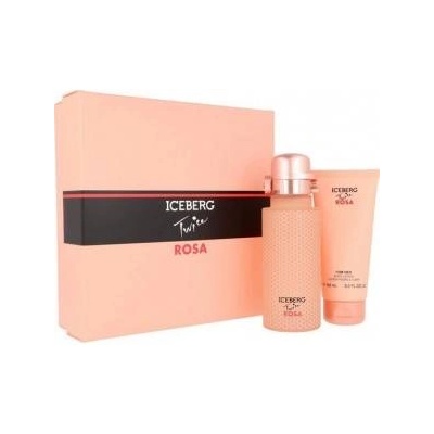 Iceberg SET ICEBERG Twice Rosa EDT spray 125ml + BODY LOTION 100ml
