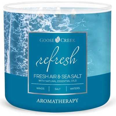 Goose Creek Candle Aromatherapy Fresh Air & Sea Salt 411 g