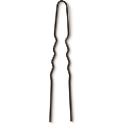BRATT vlásenky Curly Pin 20 ks černé 44 mm