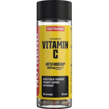 Nutrend Vitamin C with Rosehip, 60 Capsules