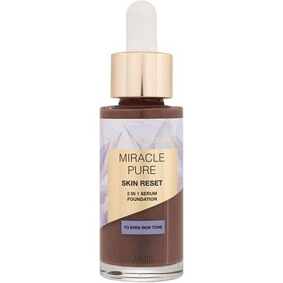 Makeup Max Factor Miracle Pure Skin Reset 2in1 Serum Foundation 100-110 Very Deep 30 ml