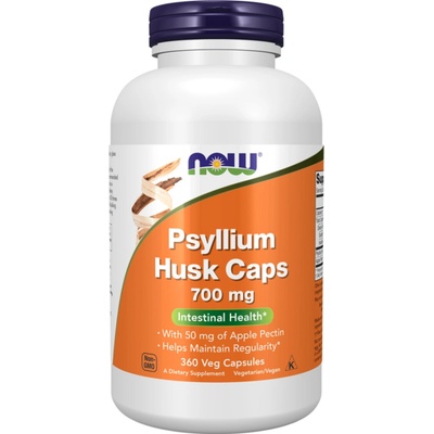 Now Foods Psyllium Husk 700 mg 360 vegetariánskych kapsúl