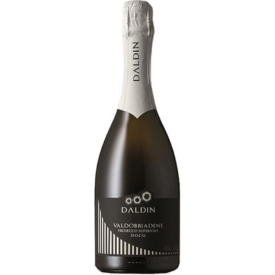 Daldin Extra Dry Valdobbiadene Prosecco Superiore DOCG biele 11,5% 0,75 l (čistá fľaša)
