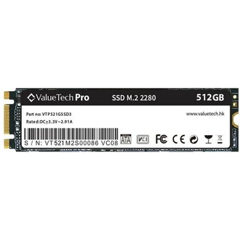 Image 1 of ValueTech Pro 512GB M.2 (VTP512GSSD3)