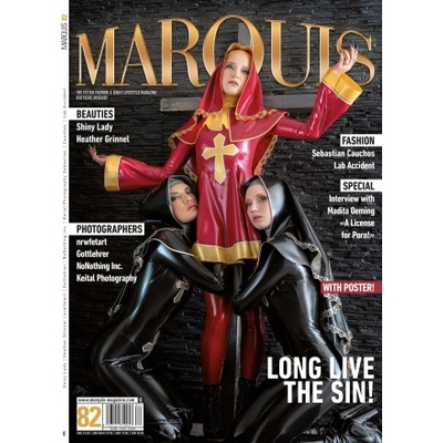 MARQUIS Magazine No. 82- Fetish, Fashion, Latex & Lifestyle -- Englische Ausgabe – Zbozi.Blesk.cz