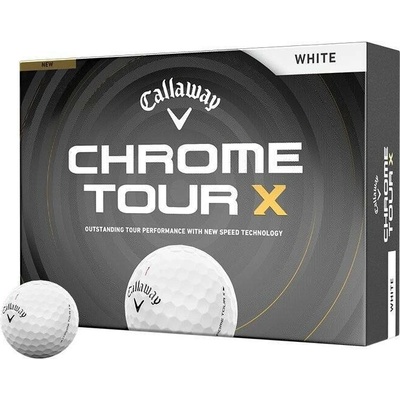 Callaway Chrome Tour X bílé 3 x 3 ks