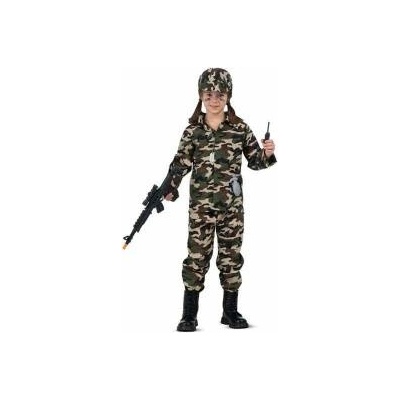 My Other Me Маскировъчен костюм за деца My Other Me Камуфлаж Зелен Размер Размер - 3-5 години