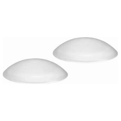 Walteco Dverová zarážka, O 60 mm, priehľadná, 2 ks