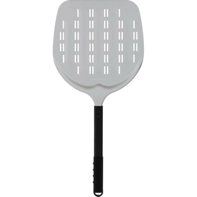 TECHNICA Perforovaná lopata na pizzu z anodového hliníku s hliníkovým úchytem, čtvercová, 305x305x660 mm | TECHNICA, Pizza Line