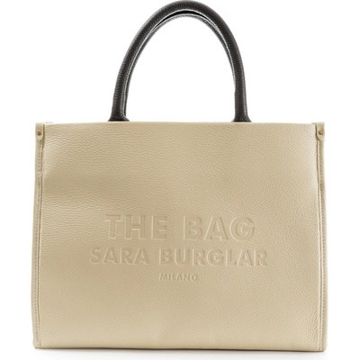 Sara Burglar Elisabeth Beige shopper kabelka