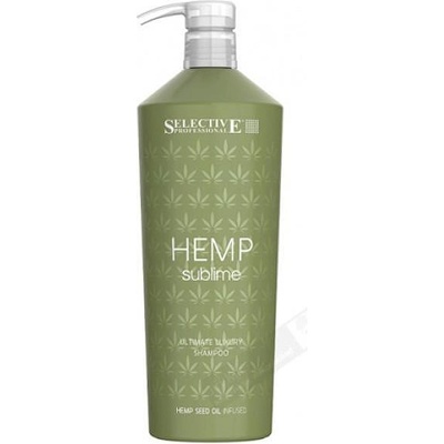 Selective Professional Хидратиращ шампоан за суха и изтощена коса Selective Professional Hemp Sublime Ultimate Luxury Shampoo