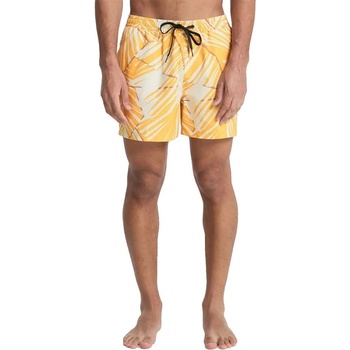 Quiksilver Бански гащета Quiksilver Everyday Printed Volley 15´´ swimming shorts - Yellow (Mineral Yellow Natural Geo)