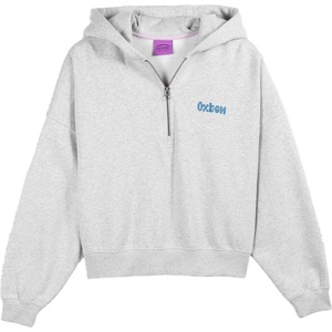Oxbow Дамски суичър Oxbow Women's Waterlily Fleece Hood Hoodie - Grey Heather - размер XL (117-3529-0115)
