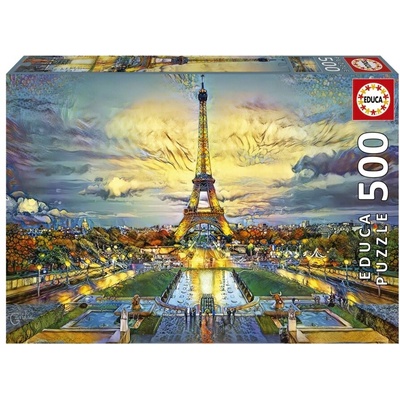 Educa Пъзел, Educa, Айфелова кула, 500 части (EDU19621)