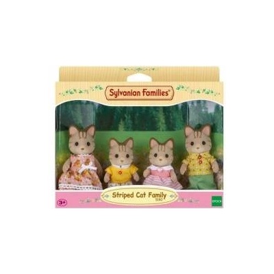 EPOCH Фигурки на Герои Sylvanian Families Striped Cat Family 760dde