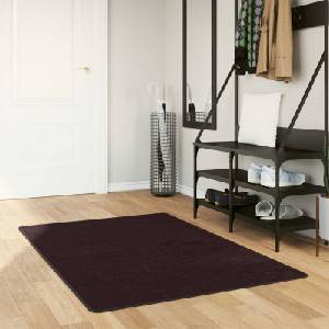 vidaXL Каса за килим MARSA Антрацит 100 x 150 cm Полиестер и PVC (42023175)