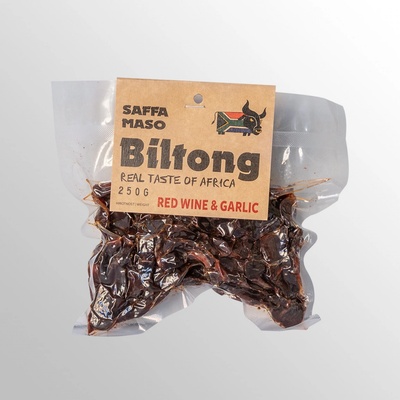 Saffa Maso Biltong Red Wine & Garlic 250 g