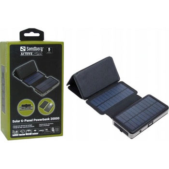 Sandberg Solar 6-Panel Powerbank 20000 420-73