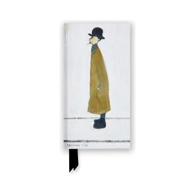 L. S. Lowry: Gentleman Looking at Something (Foiled Slimline Journal) | Flame Tree Publishing