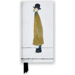 Flame Tree Publishing L. S. Lowry: Gentleman Looking at Something (Foiled Slimline Journal) | Flame Tree Publishing