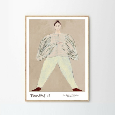 The Poster Club Plagát Blue Lady by Stine Belden Røed 50x70cm