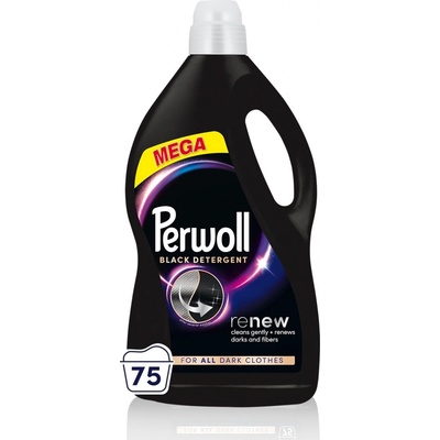 Perwoll Renew prací gel Black 3,75 l 75 PD – Zboží Mobilmania