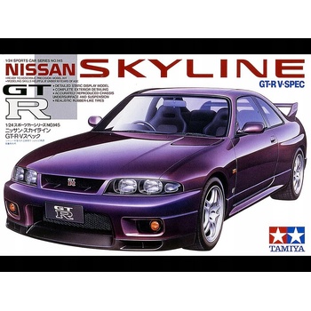 Tamiya Nissan Skyline GT-R V-Spec R33 1:24