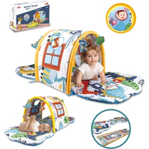 Chipolino Постелка за гимнастика "Къщичка" с тунел (3800933001528)