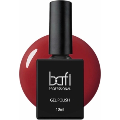 BAFI Gel Lak 024 tmavě červený 10 ml