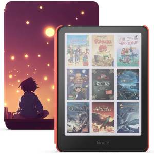 Amazon Kindle Colorsoft Kids (latest generation) - The first color Kindle for children, with case - 16 GB - Star Time - SA58CB - boombuy Четец за Е-книги