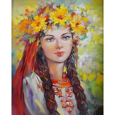 MagicArt Комплект за рисуване по номера MagicArt - Слънчева невеста (по оригинал на Миглена Кирилова) (GX47965)