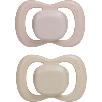 B. Box Silicone 6m+ биберон Blush/Latte 2 бр