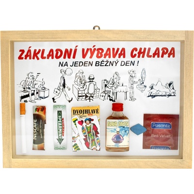 KupMa Základná výbava chlapa na jeden bežný deň CZ