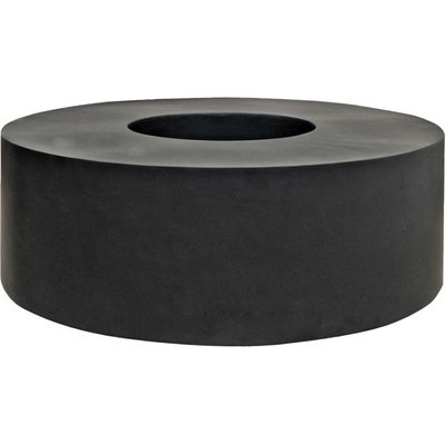 Pottery Pots Kvetináč Jumbo Seating Round, čierna, Velikost: - 47.5 x 140 cm