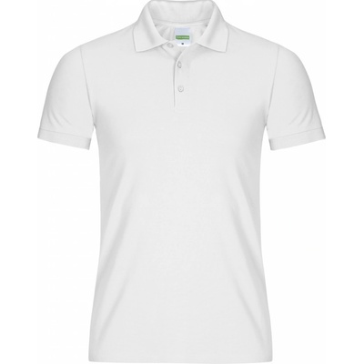POLO bambusové triko s límečkem Bambutik bílá