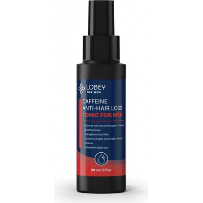 Lobey MenCare Kofeinové tonikum proti padání vlasů pro muže 90 ml – Zboží Dáma