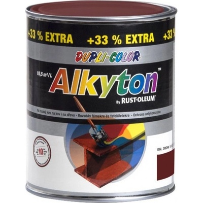 Alkyton hladký lesklý RAL 3009 5l RAL 3009 oxidovaná červená