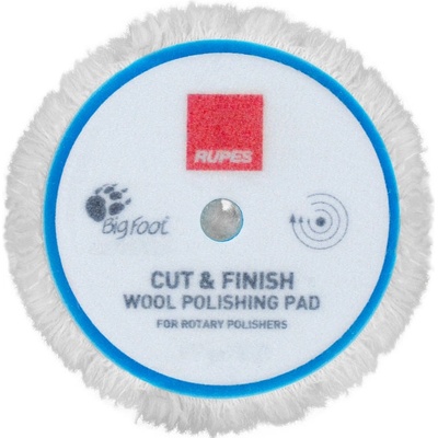 Rupes Wool Polishing Pad Rotary Cut&Finish 75 mm